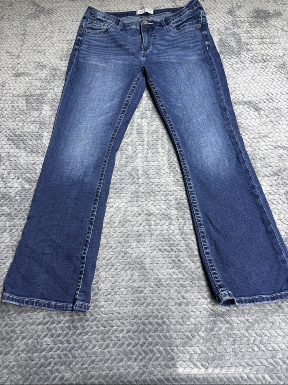 BKE Women's Boot Cut Jeans - Blue Wash